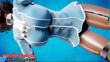 3d hentai busty girl takao shaking boobs