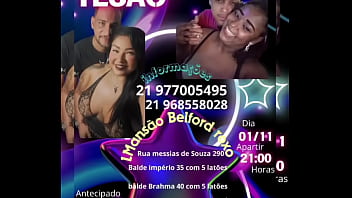 E amanhã a festa mais falada e com custo benefício do swing carioca vai ficar de fora