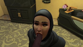 A blowjob from a saudi princess