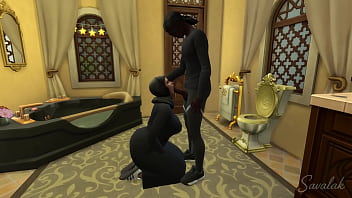 A blowjob from a saudi princess