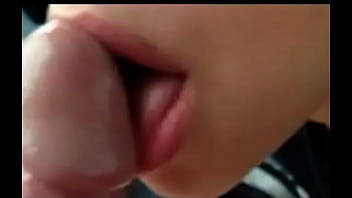 Iranian girl giving head in the car