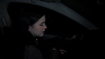 The alt girl decided to stretch her wet holes with a taxi driver's juicy cock