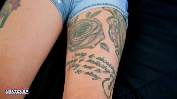 Petite brunette cutie katie kingerie sucks a hard cock and swallows cum