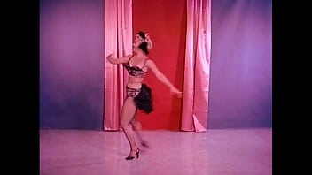 An excerpt of a 1950s burlesque film