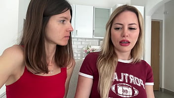 Girls talk about hot drinks