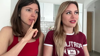 Girls talk about hot drinks