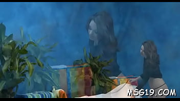 Tattooed cutie groans with passion