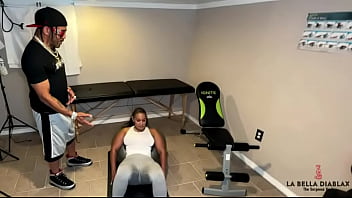 Bbc rapper interjects sexy latinas workout