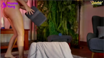 Una zorrita de mashayang teniendo orgasmo en vivo