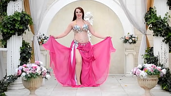 Cute russian belly dancer