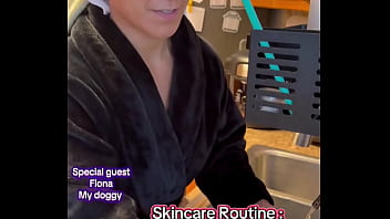 Skincare routine tighter & fresh skin#face #skincareroutine #skincare #cubes