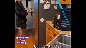 Skincare routine tighter & fresh skin#face #skincareroutine #skincare #cubes