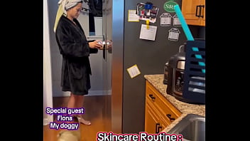 Skincare routine tighter & fresh skin#face #skincareroutine #skincare #cubes