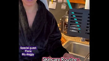 Skincare routine tighter & fresh skin#face #skincareroutine #skincare #cubes