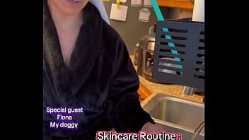 Skincare routine tighter & fresh skin#face #skincareroutine #skincare #cubes