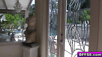 Tree cutter fuck gia in her spread pussy with his big cock