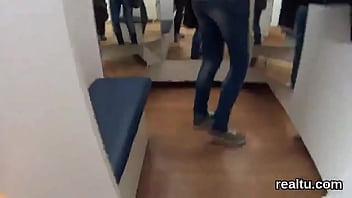 Charming czech chick was teased in the mall and fucked in pov