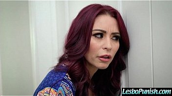 Punish sex with dildos used by lesbian girls elizabeth jolie & lily adams & monique alexand