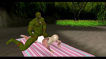 Girl's like to have sex with a monster