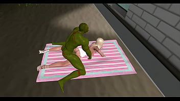 Girl's like to have sex with a monster