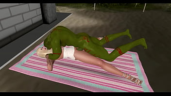 Girl's like to have sex with a monster