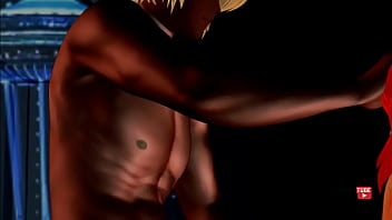 Ben hentai gwen is fucked against the window