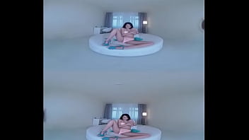 Vibrator brazilian milf's pussy insertion pleasures