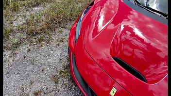 College babe ivy ireland cheats on her boyfriend with rich guy teddy tarantino in his ferrari