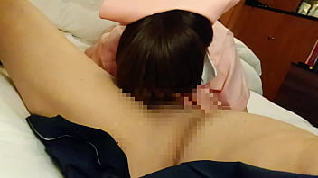 バックで喘ぐ変態ナースのマンコがベチャベチャすぎる　ハメ撮り　個人撮影　中出し　クンニ　フェラ　コスプレ