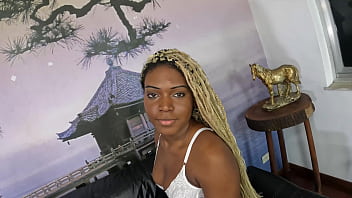 A estreia de nicoly carioca a preta rabuda em pov anal intenso