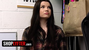 Rough fuck for lying young criminal & justice prevails once again shoplyfter