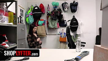 Rough fuck for lying young criminal & justice prevails once again shoplyfter