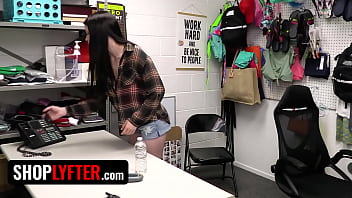 Rough fuck for lying young criminal & justice prevails once again shoplyfter