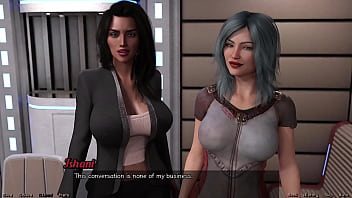 Stranded in space #110 busty ebony milf is jealous after fucking her friends