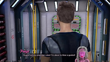 Stranded in space #110 busty ebony milf is jealous after fucking her friends