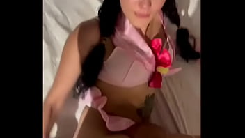 Blue eyed latina mature in first porn video