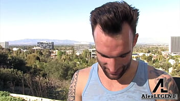 Chesty inked slut vyxen steele tastes alex legend's big load of sperm