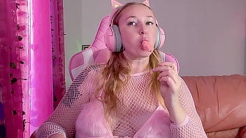 Asmr lollipop eating