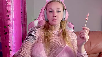 Asmr lollipop eating