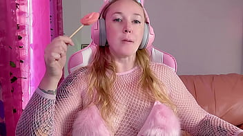 Asmr lollipop eating