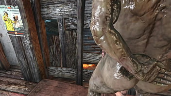 Fallout 4 gangbang with raiders
