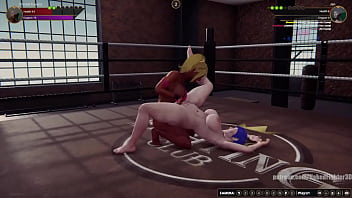 Frankie vs jen nf3d lesbian sex battle