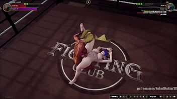 Frankie vs jen nf3d lesbian sex battle