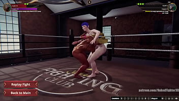 Frankie vs jen nf3d lesbian sex battle