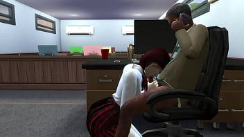 Student does everything possible for a good grade