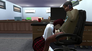 Student does everything possible for a good grade