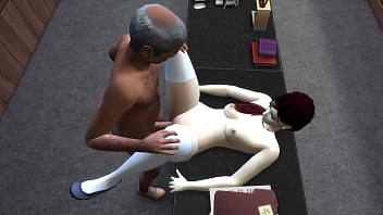 Student does everything possible for a good grade