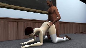 Student does everything possible for a good grade