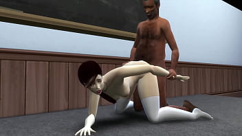 Student does everything possible for a good grade