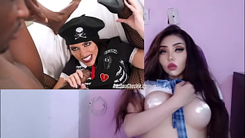 Cogiendo duro por el culo con una polla enorme